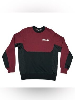 Nike Air Mens Size S Sweatshirt Fleece Pullover Gym Running Training Activewear